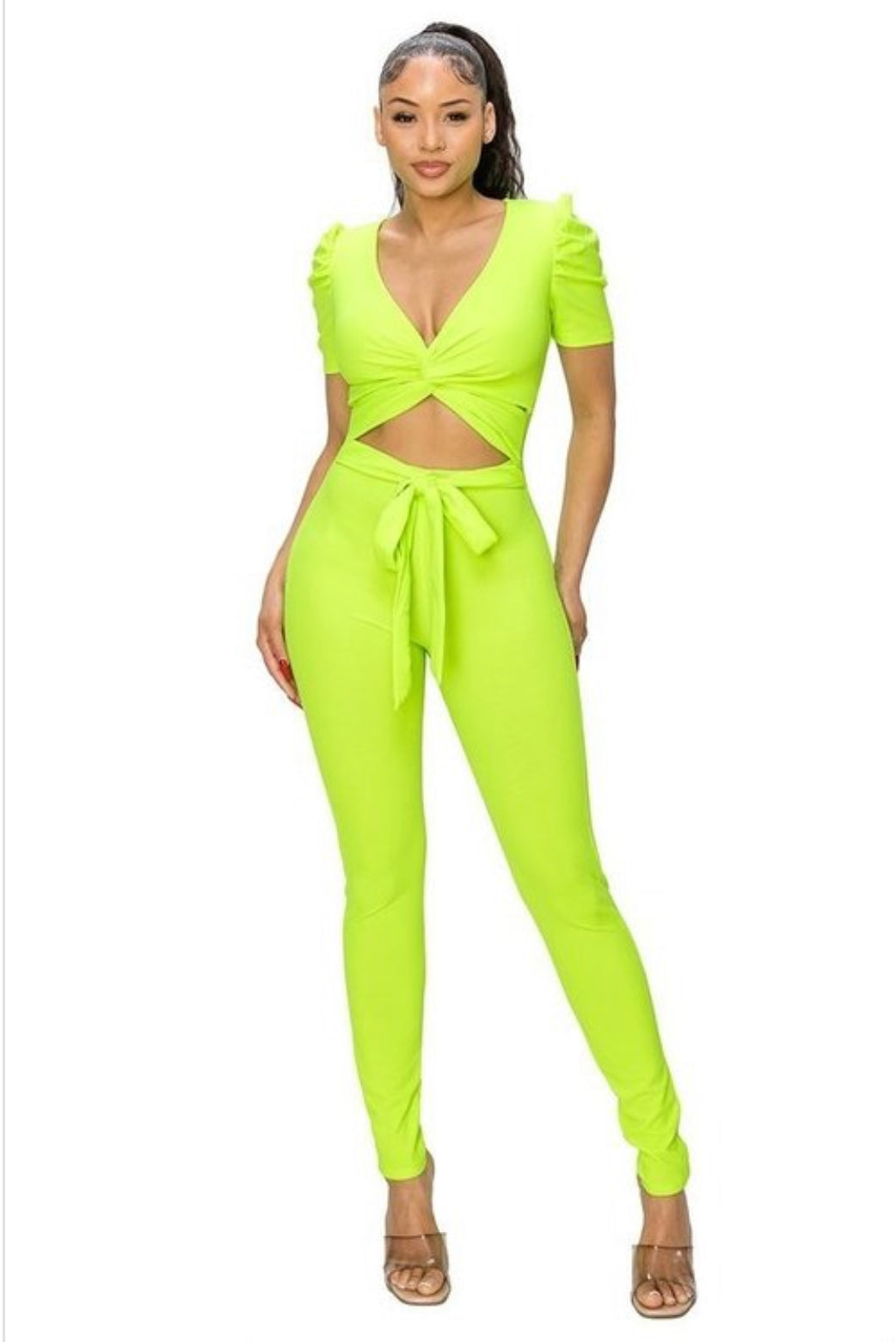 SOLID TWIST Jumpsuit