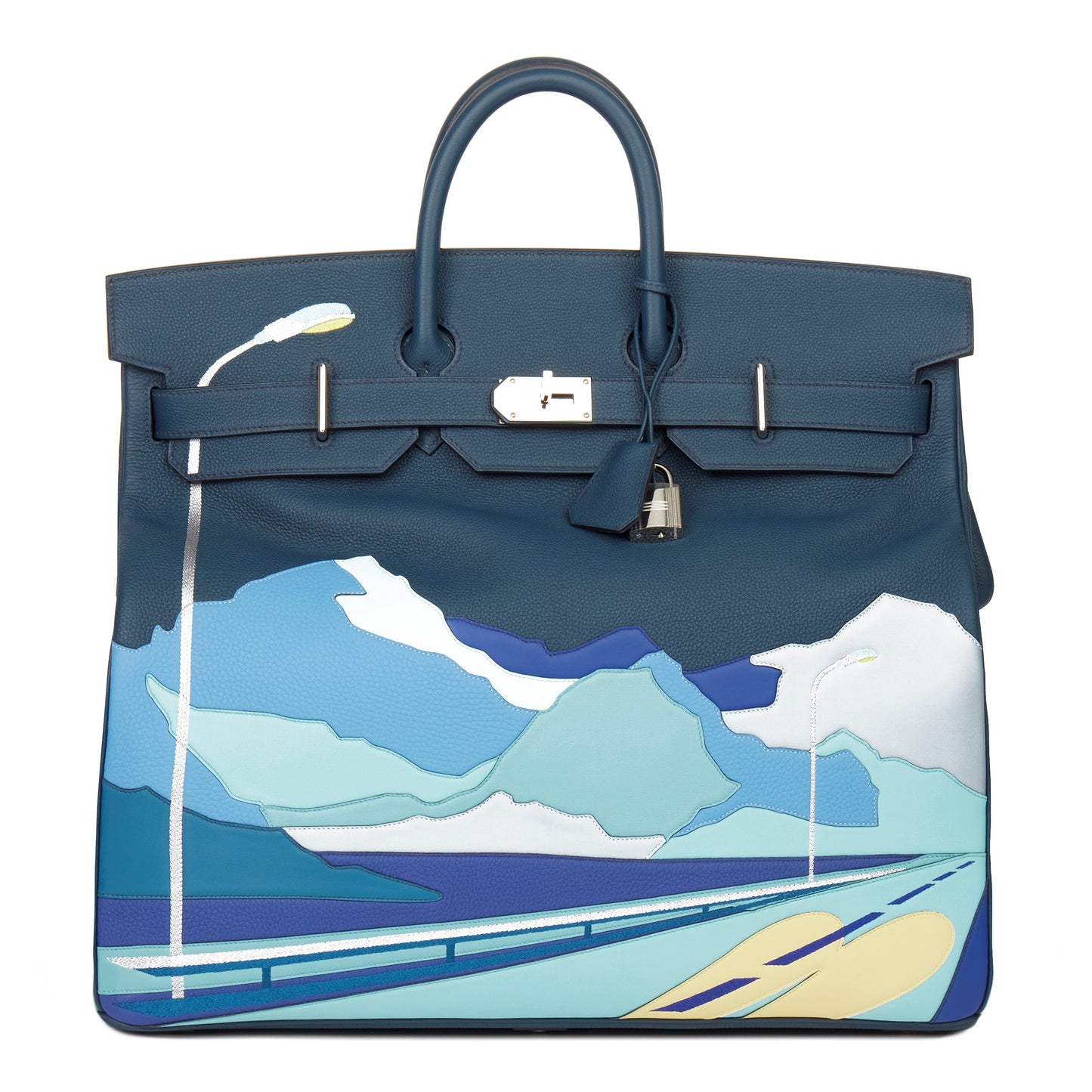 Hermès HAC Birkin 50 "Endless Road"
BOUTIQUE
Limited, Bleu de Prusse Togo Palladium
Hardw
