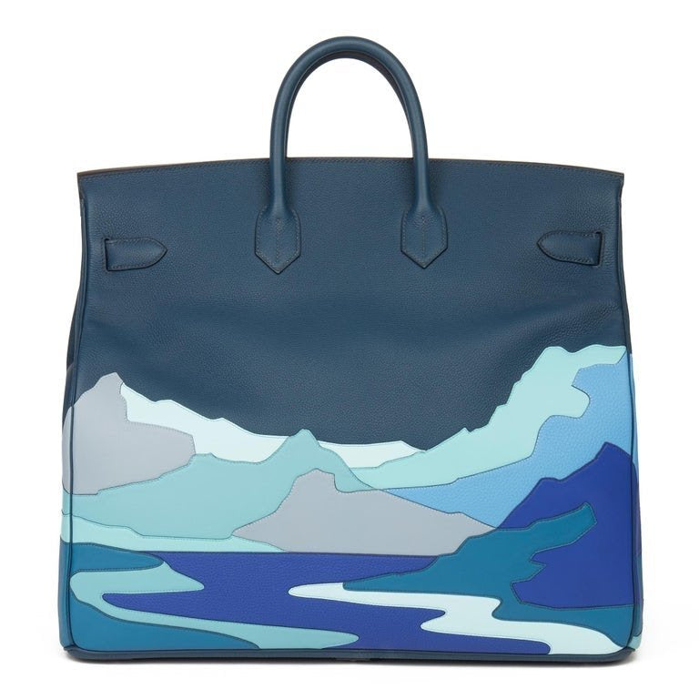Hermès HAC Birkin 50 "Endless Road"
BOUTIQUE
Limited, Bleu de Prusse Togo Palladium
Hardw