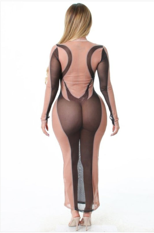 Sexy mermaid dress.