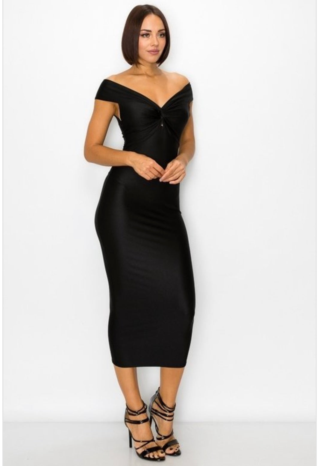 Off the shoulder dress