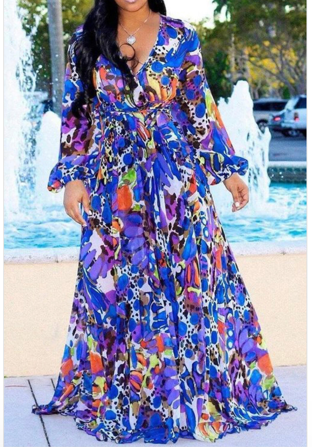 "BELLA" WRAP DRESS