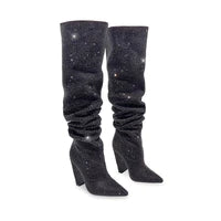 NANO RHINESTONE BOOTS