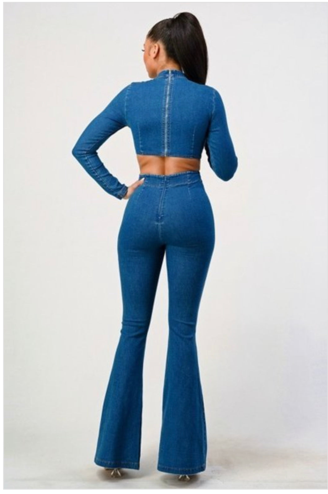 Sexy thang Denim Jumpsuit