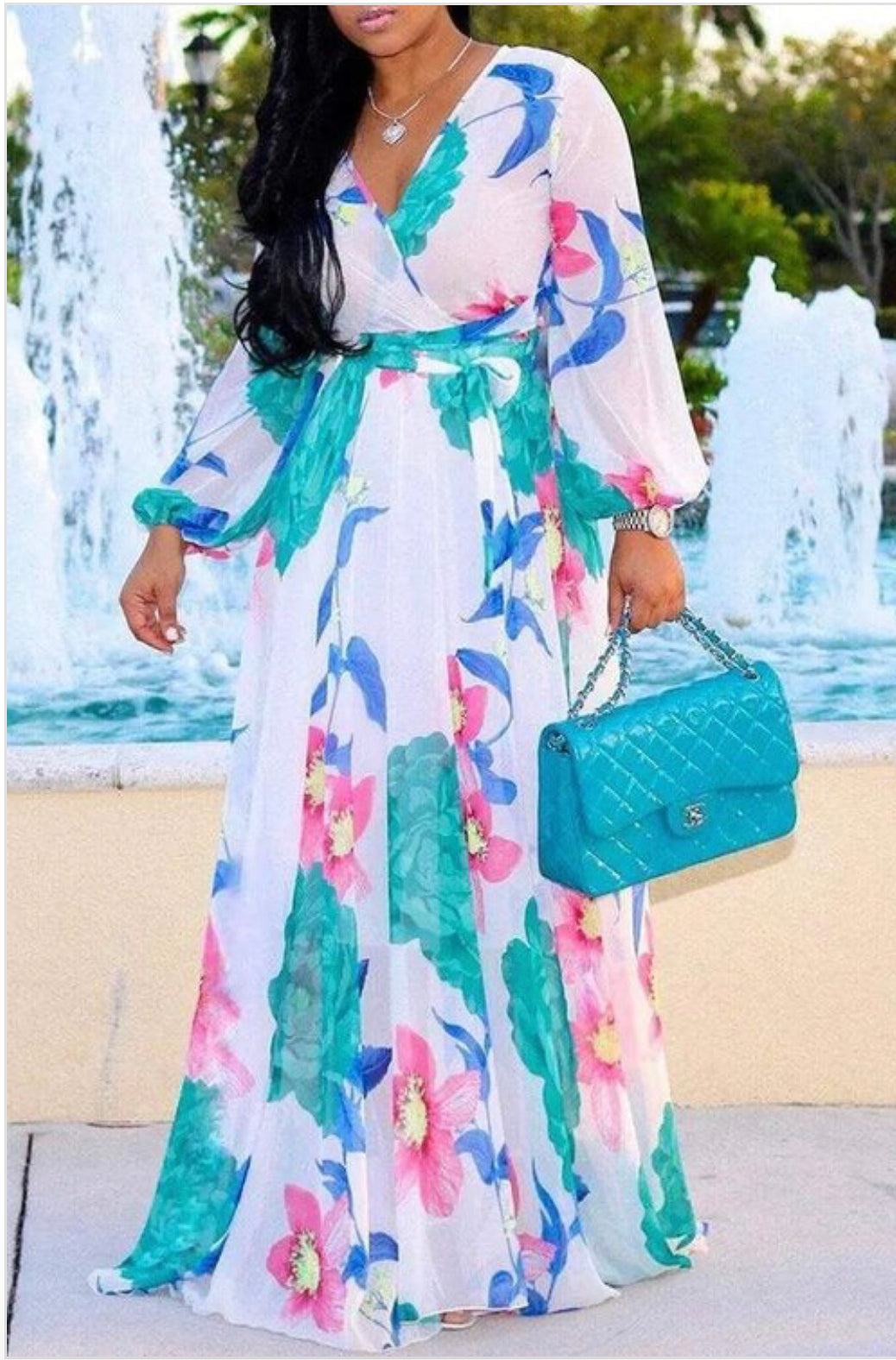 "BELLA" WRAP DRESS