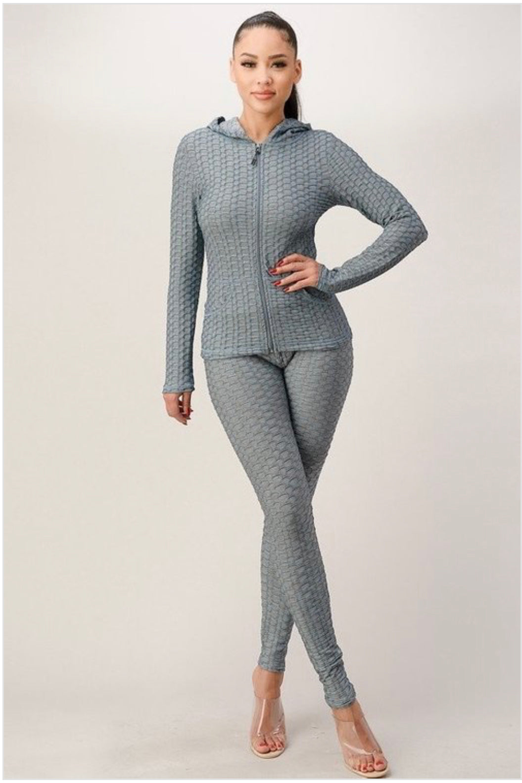 Hoodie hood pant set