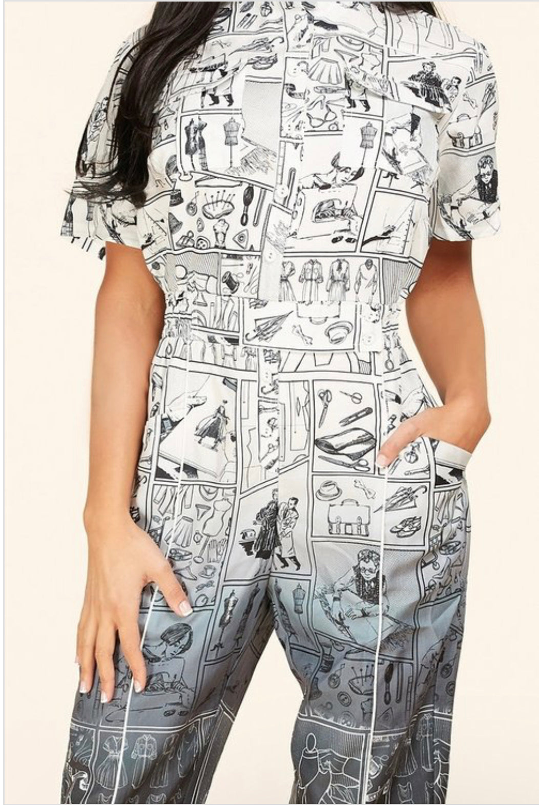 OMBER MOCK JUMPSUIT