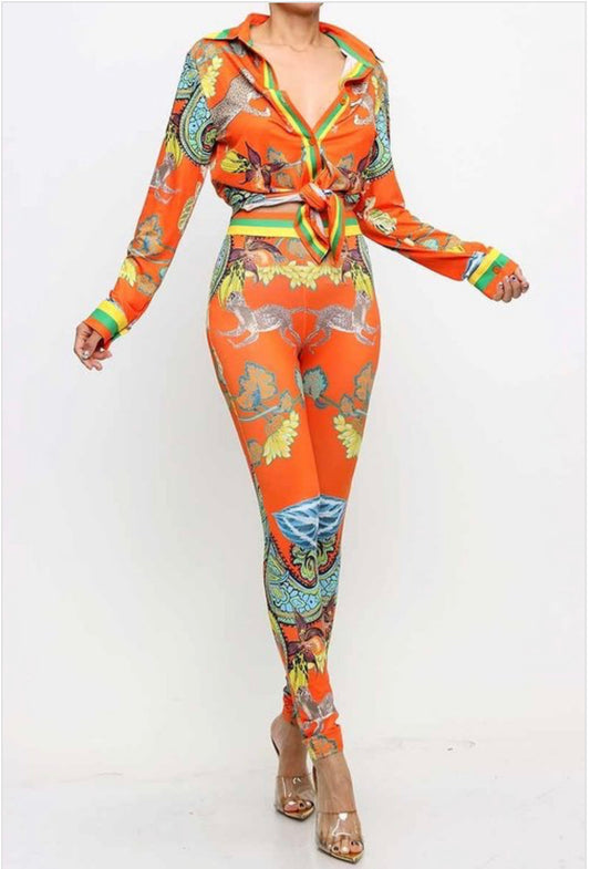 "PALM BEACH" PALAZZO SET