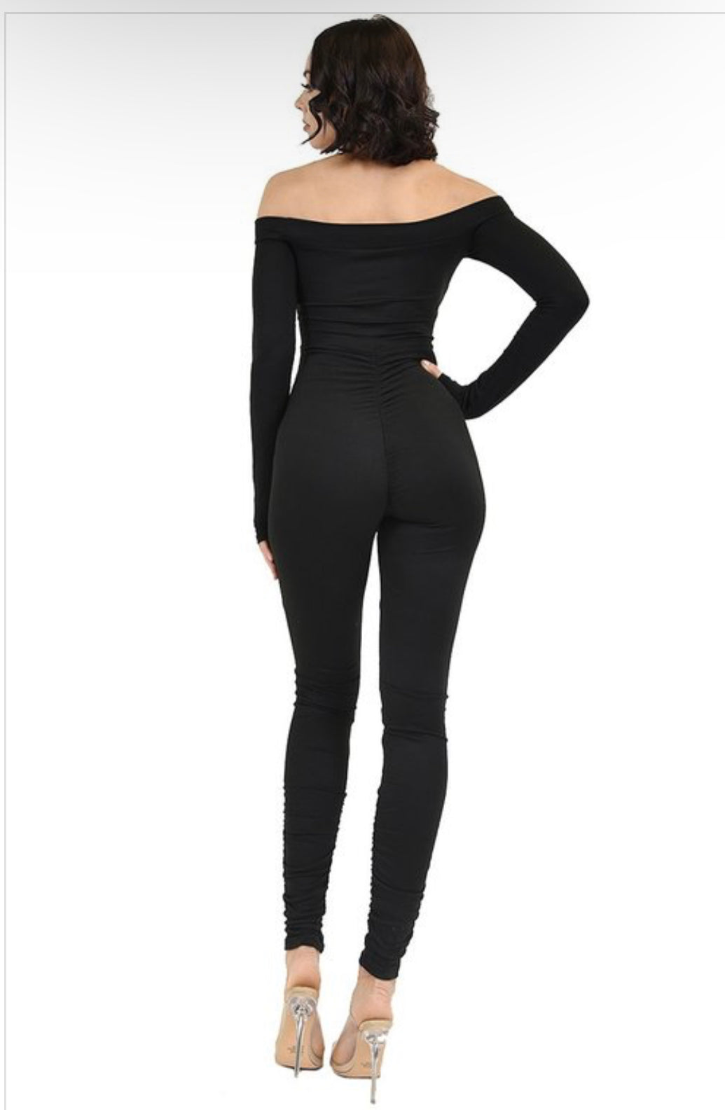 OFF SHOULDER CUTOUT Jumpsuit