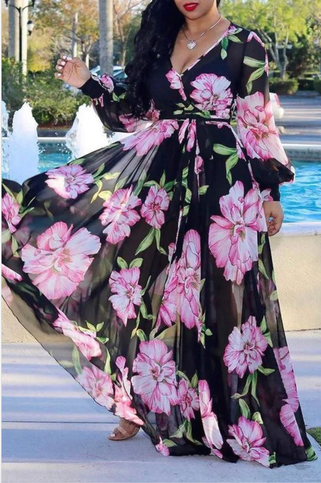 "BELLA" WRAP DRESS