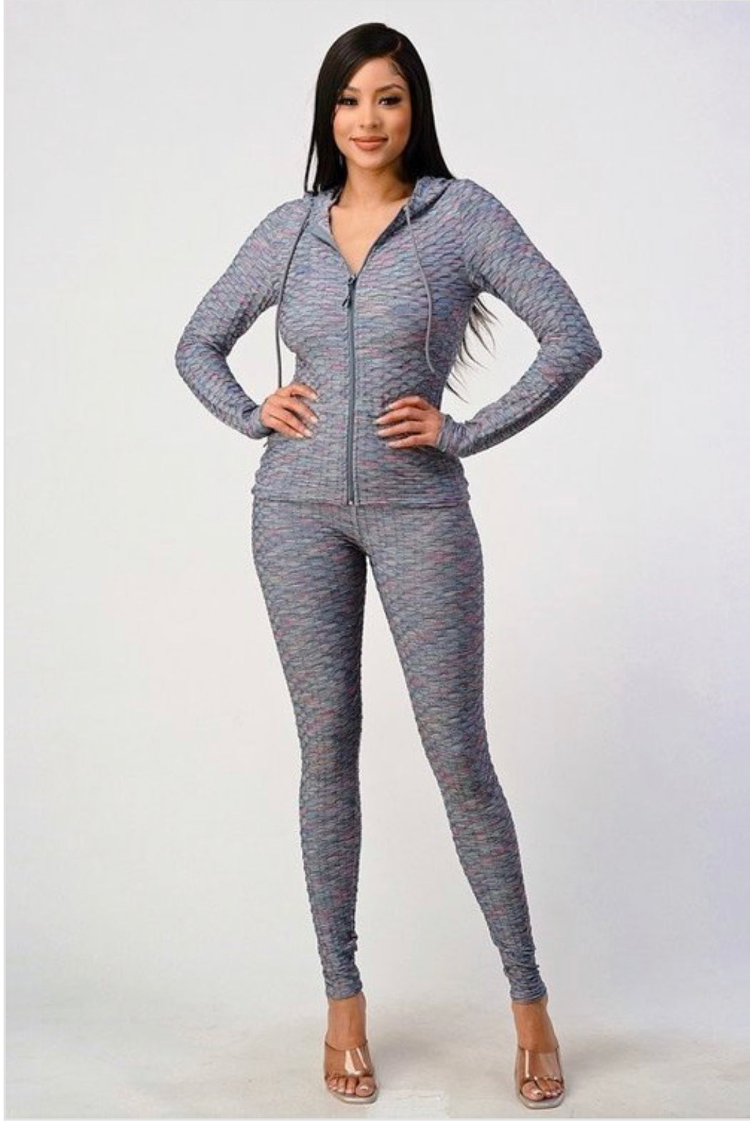 Hoodie hood pant set