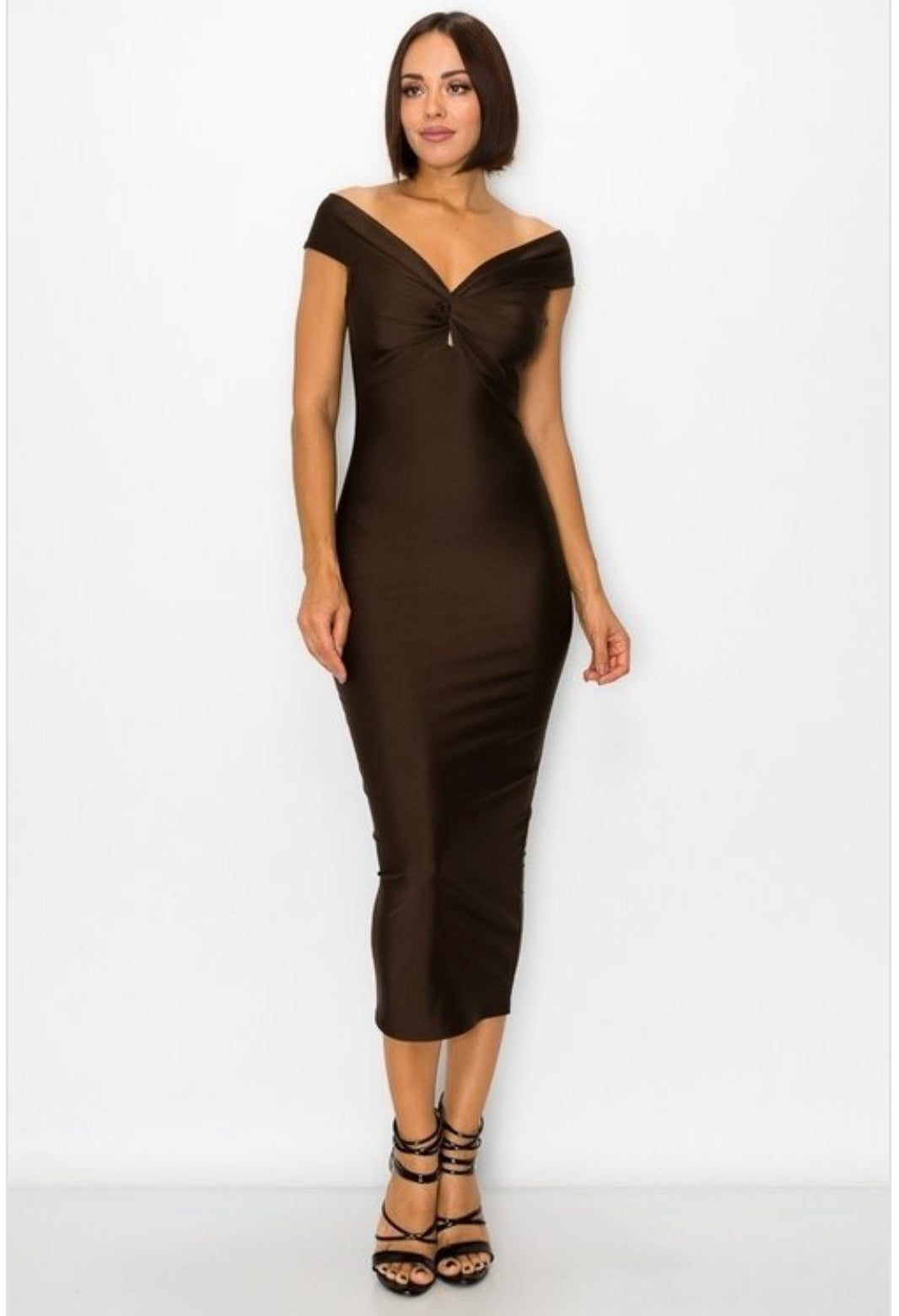 Off the shoulder dress
