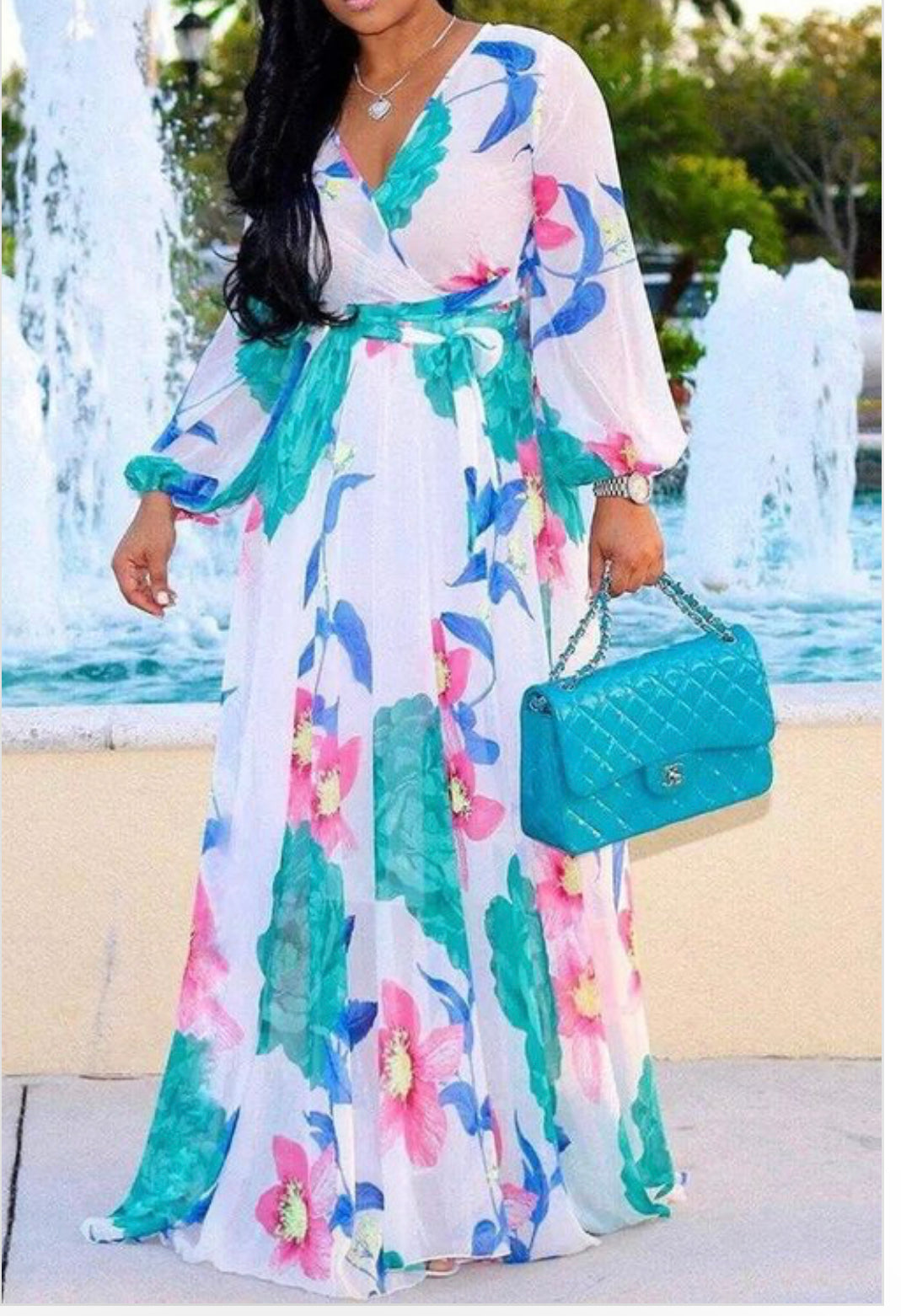 "BELLA" WRAP DRESS