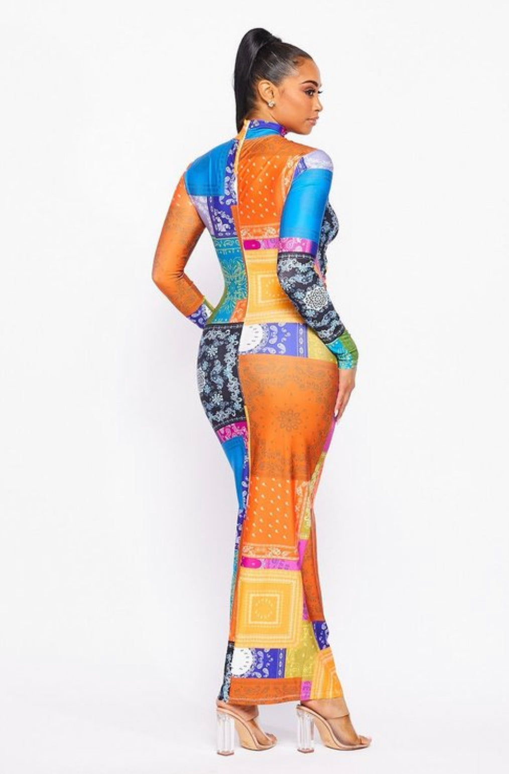 Colors maxi dress