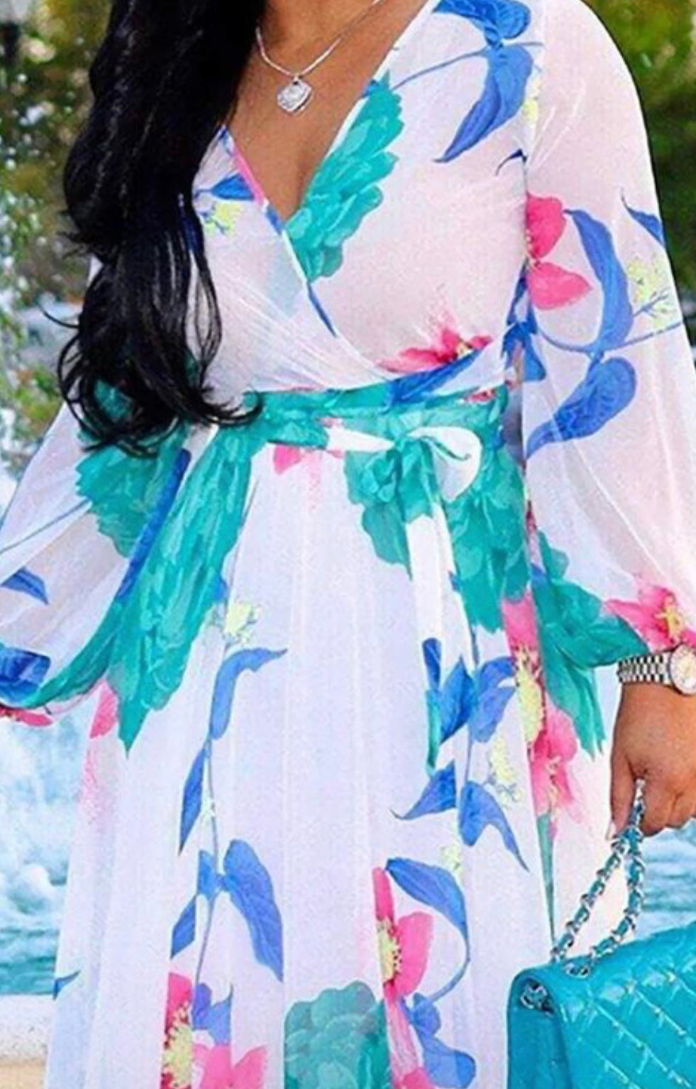 "BELLA" WRAP DRESS