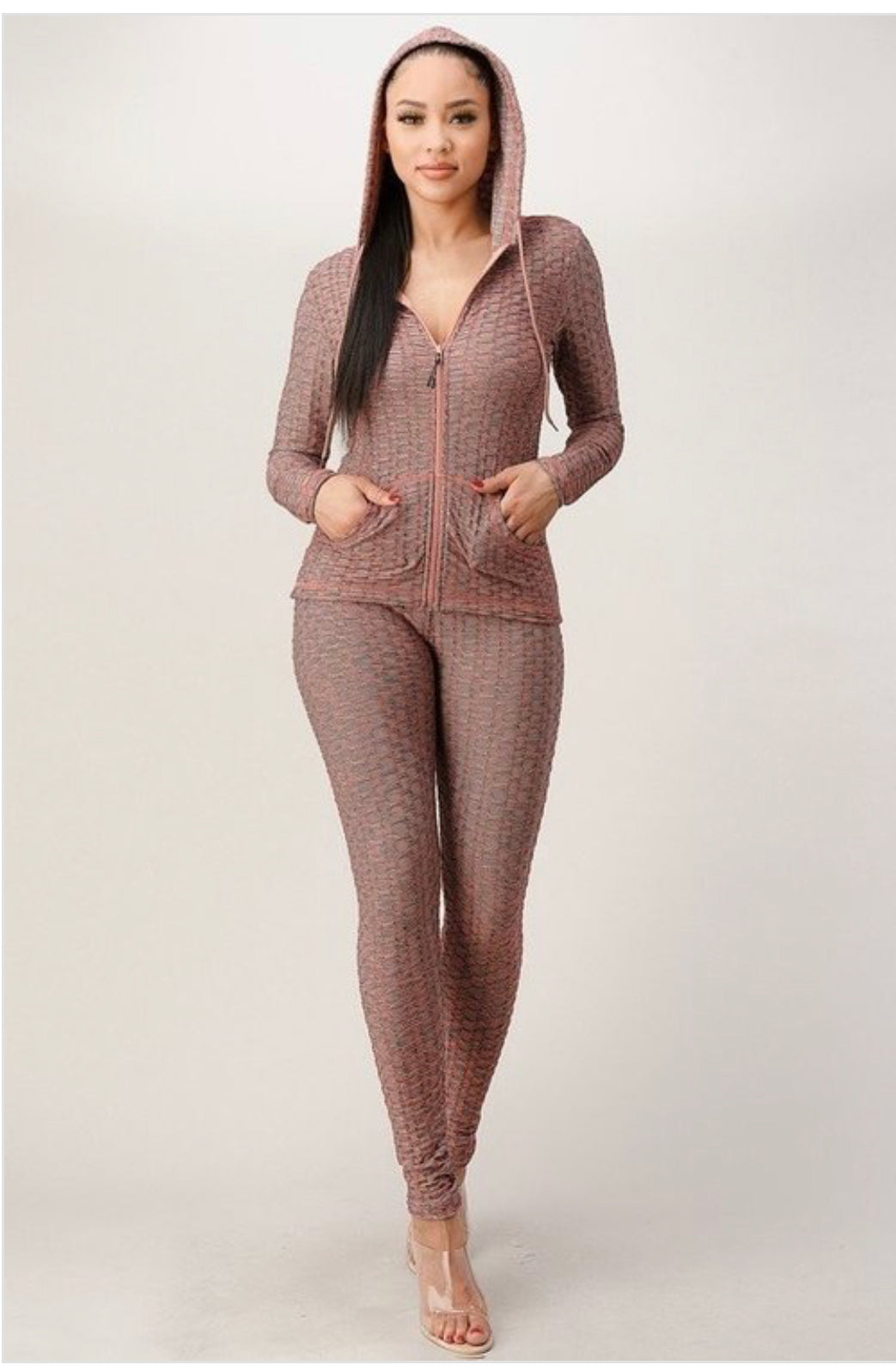 Hoodie hood pant set