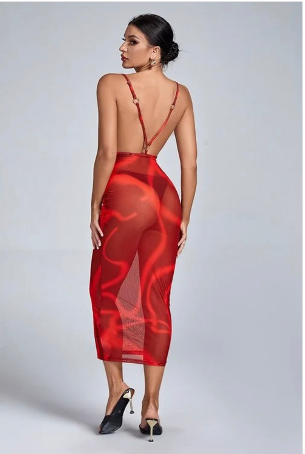 Back sling dress