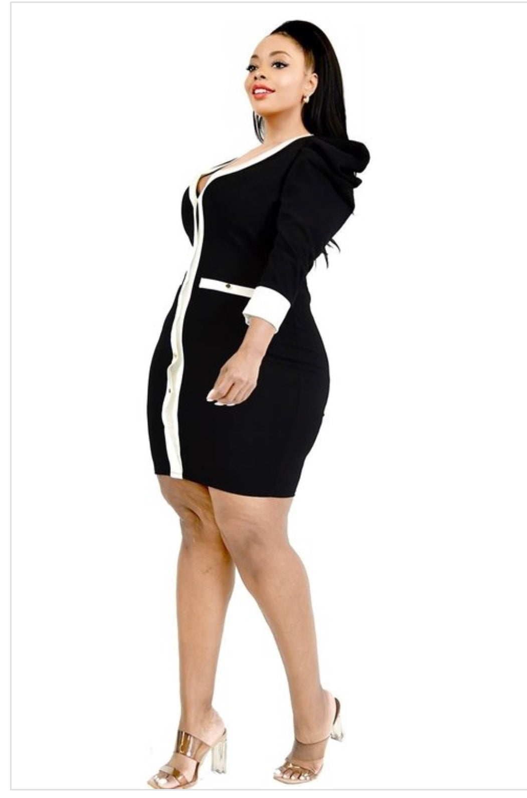 TRIM PUFF Plus Size