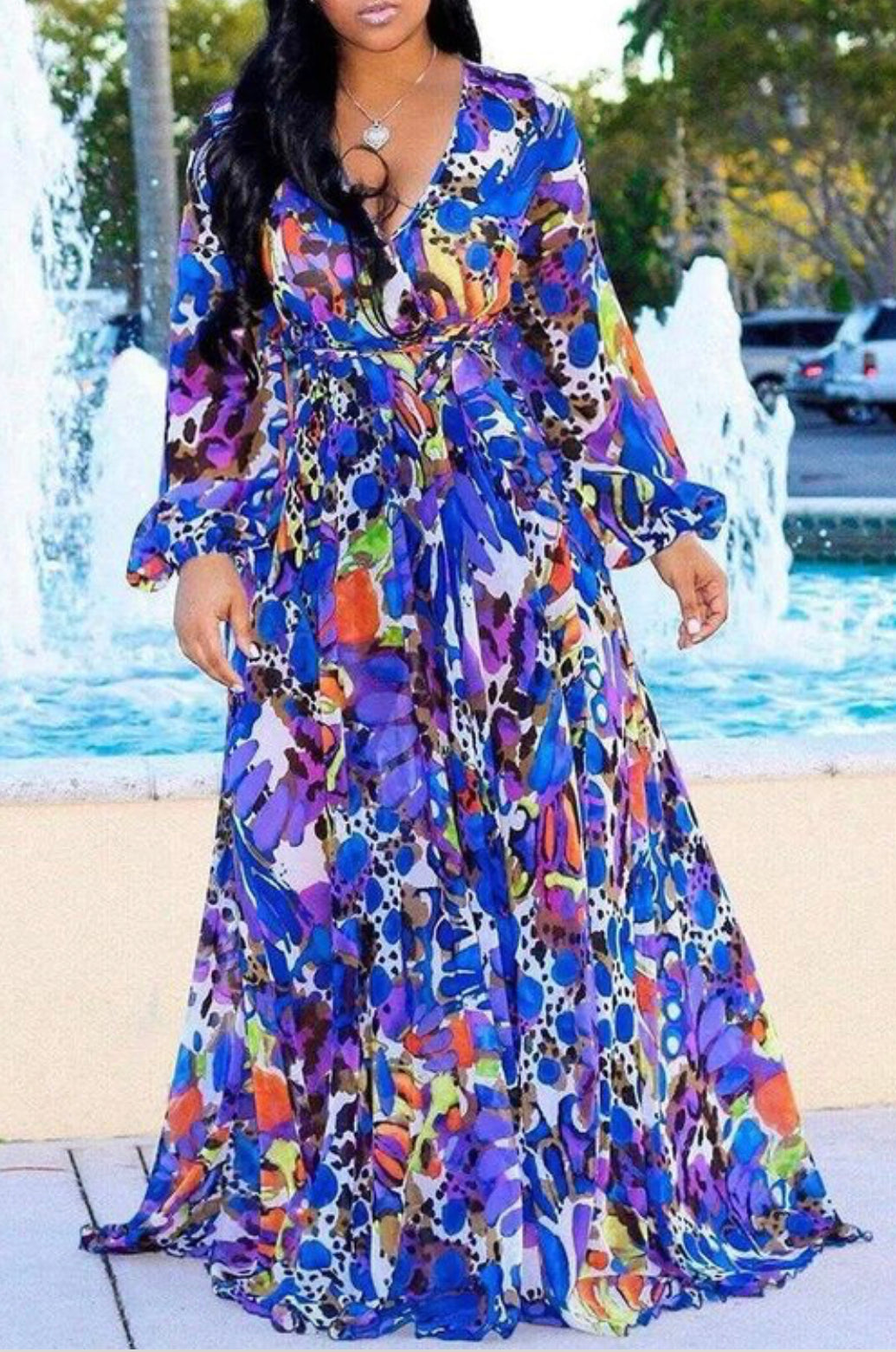 "BELLA" WRAP DRESS