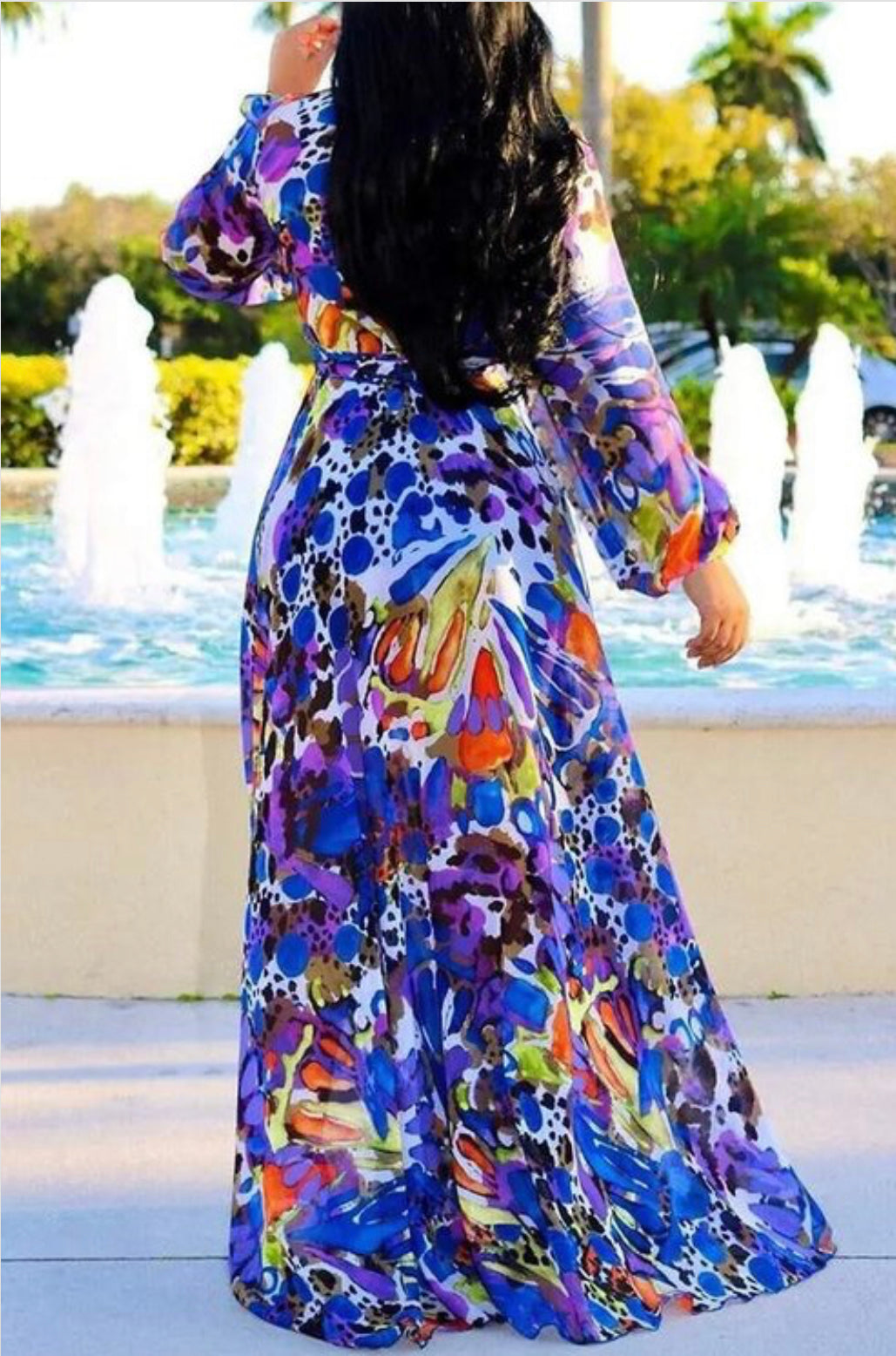 "BELLA" WRAP DRESS