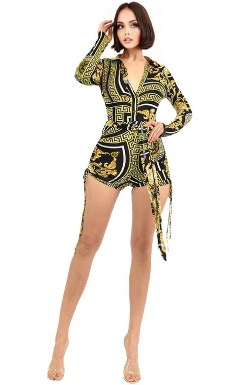 GOLD GEO Jumpsuit