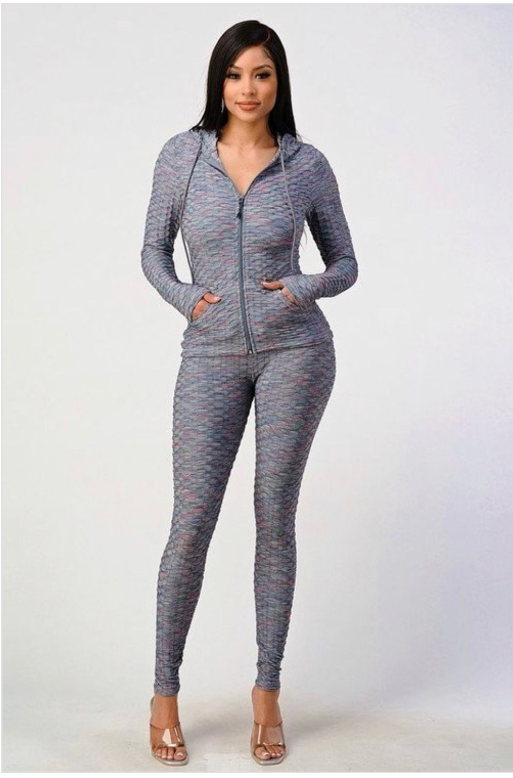 Hoodie hood pant set