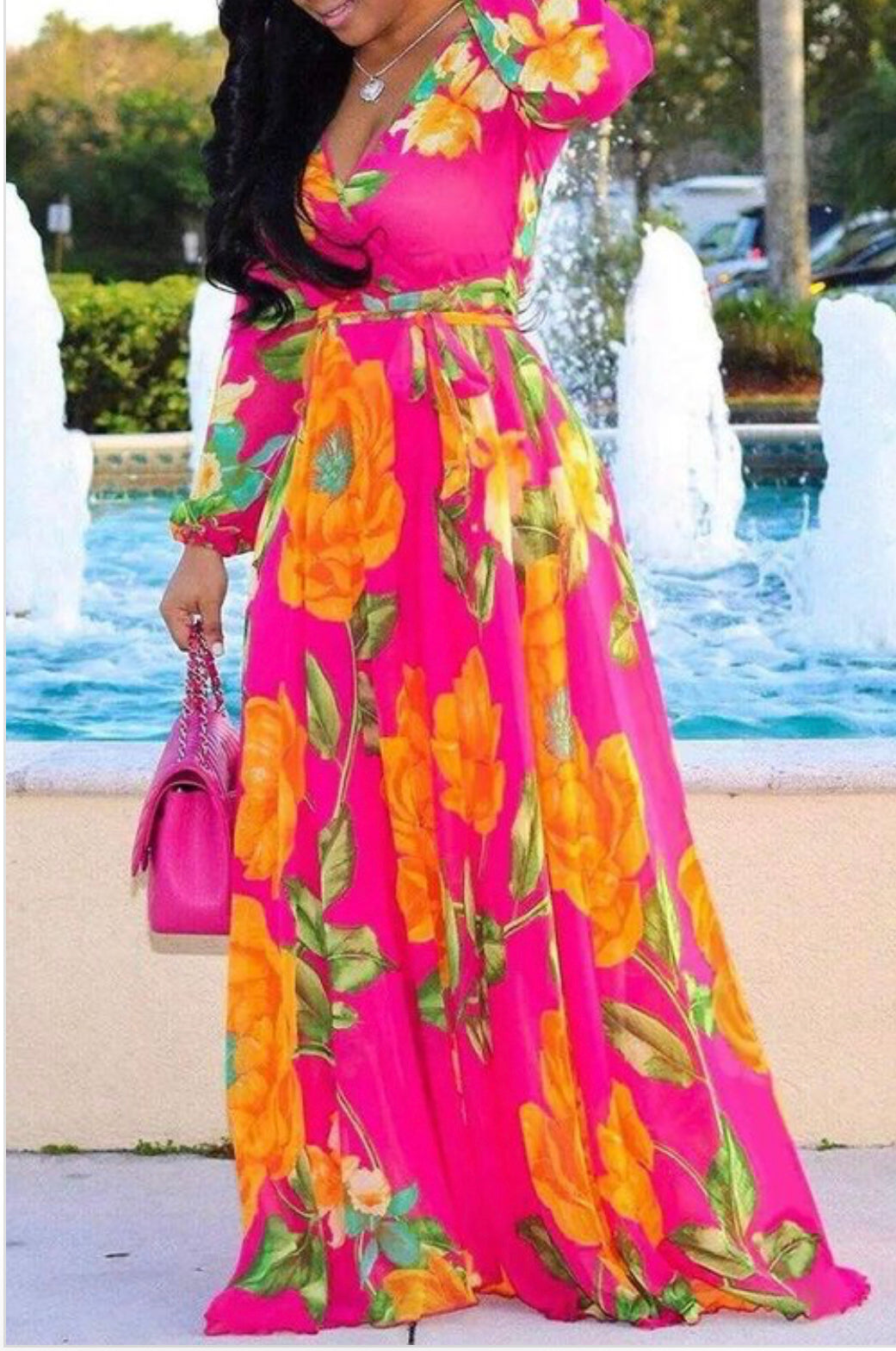 "BELLA" WRAP DRESS