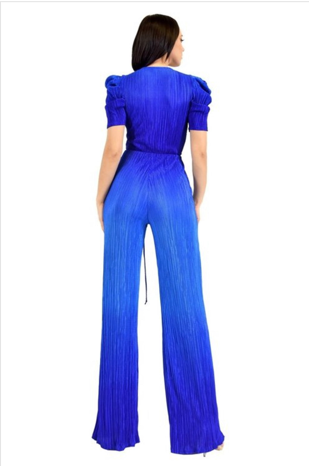 GRADIENT PUFF JUMPSUIT