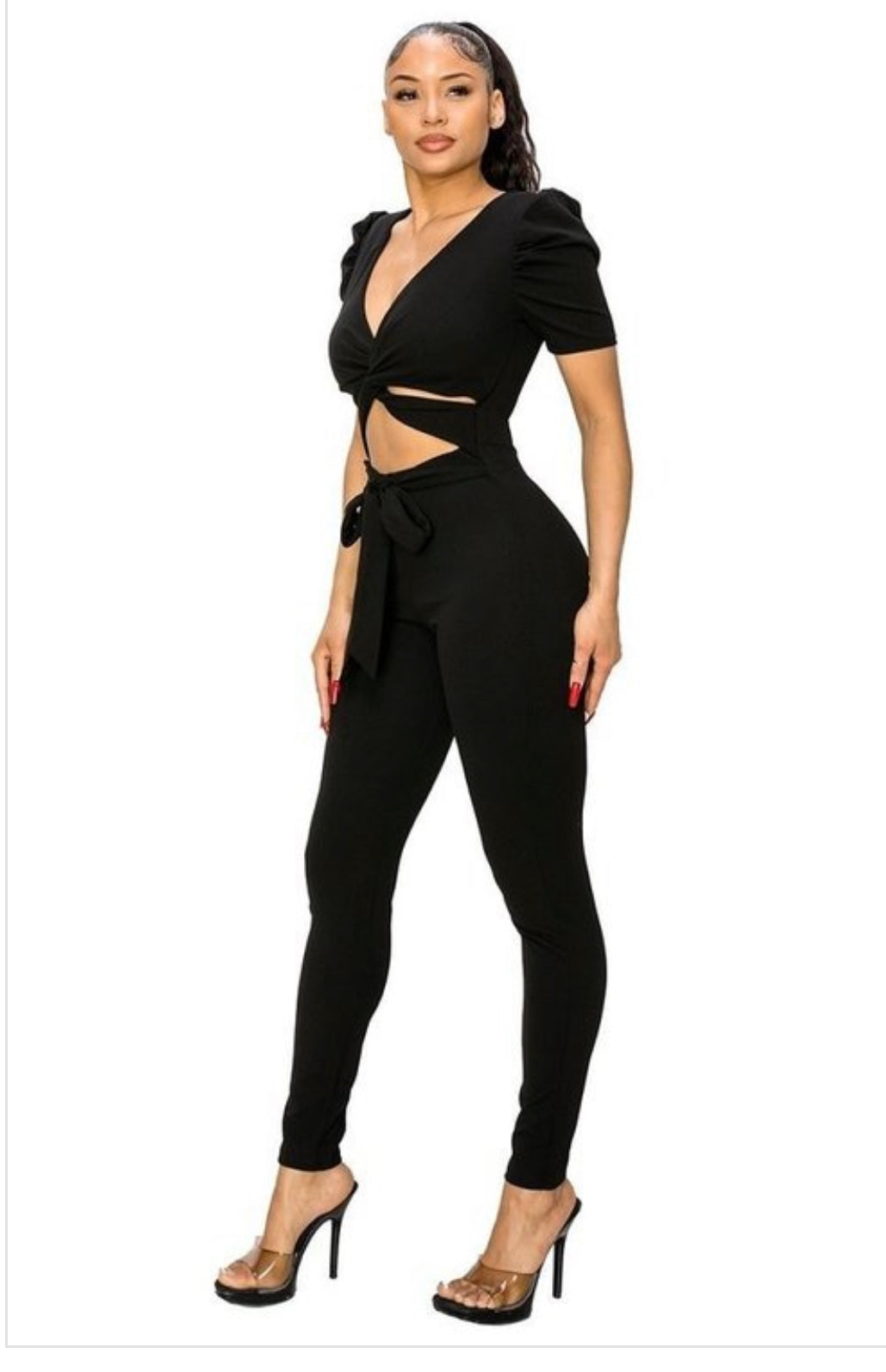 SOLID TWIST Jumpsuit