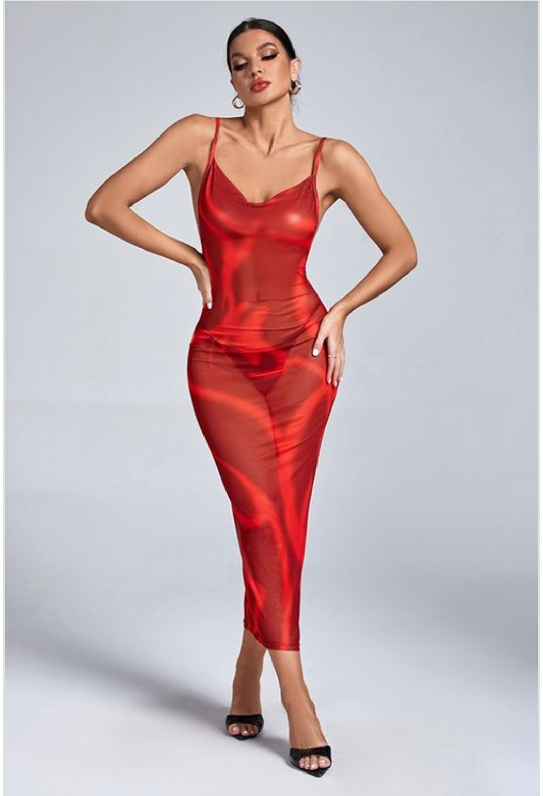 Back sling dress