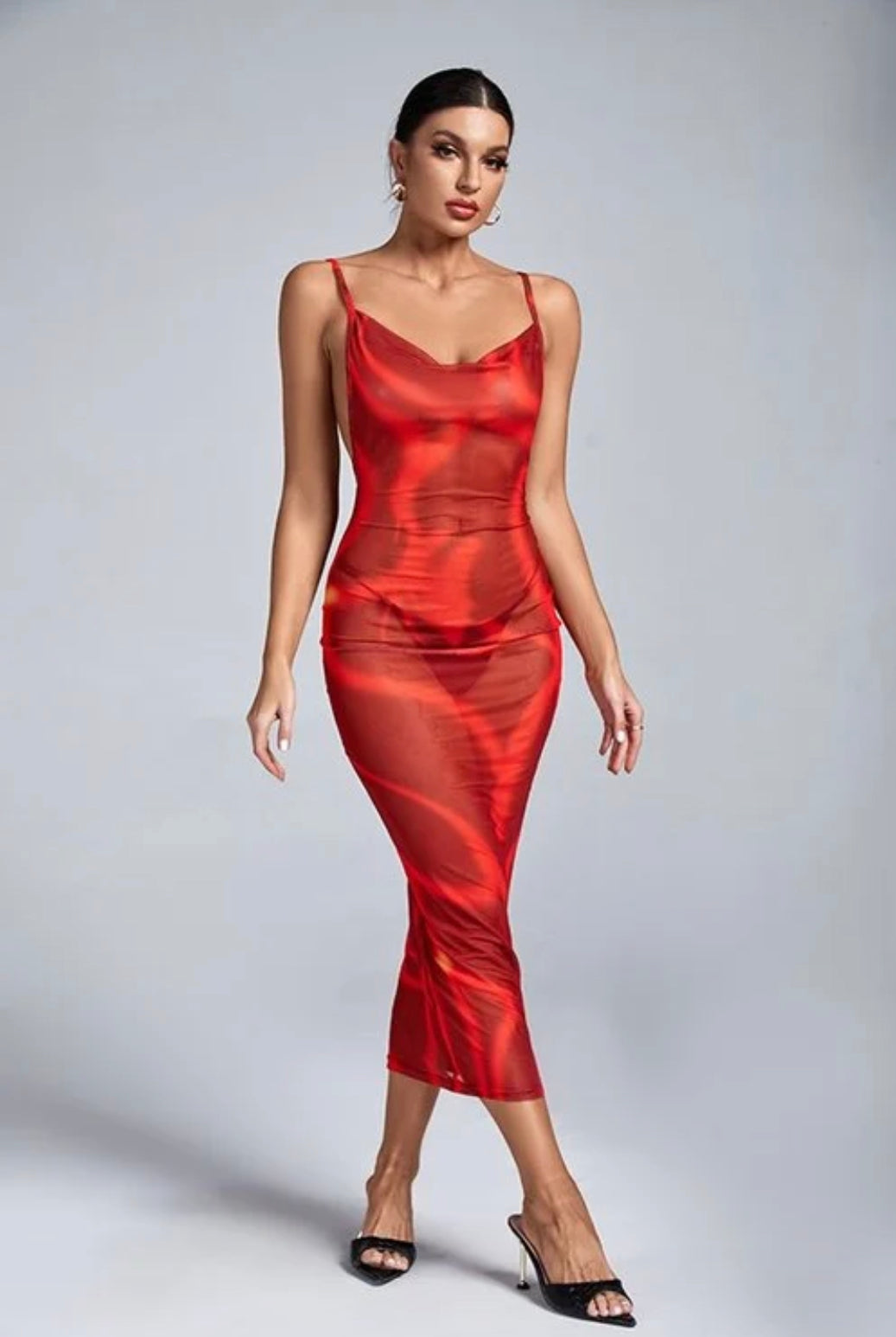 Back sling dress
